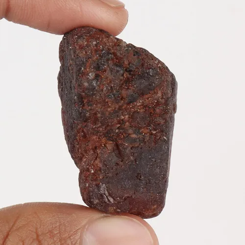 Vista 2 de GEMHUB 265 CT Proteion Red Granate Natural Rough Mineral Specimens, piedra granate para joyería