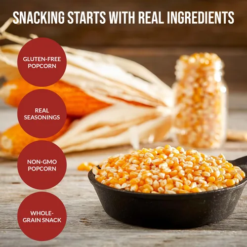 Vista 5 de Palomitas de maíz gourmet Colorado Jack: Mantequilla real y vainilla, cultivadas por agricultores, delicioso aperitivo, regalo sabroso - Sin jarabe