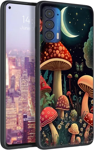 Vista 25 de Funda de TPU suave para Motorola Moto Edge 2021/Motorola Edge 5G UW, ajuste delgado para Moto Edge 2021, antiarañazos antideslizante, cuerpo