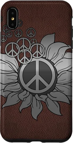 Vista 11 de Sunflower Peace Sign Hippie Hippy Vintage Floral Soul Gift Case for iPhone 17