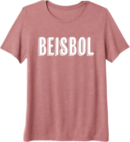 Vista 3 de Beisbol Baseball in Spanish Premium Tri-Blend T-Shirt