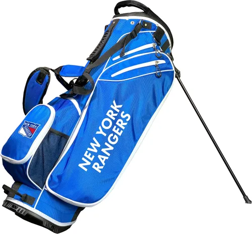 Vista 5 de Team Golf NHL Team Golf NHL Birdie Stand - Bolsa de golf, ligera, divisor de club de 14 vías, soporte de acción de resorte, bolsillo enfriador