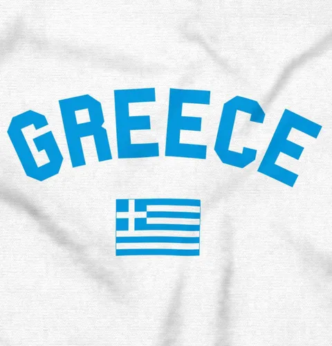 Vista 2 de Brisco Brands Sudadera con capucha de Grecia Country Flag Soccer Fan Pride Mujer Hombre