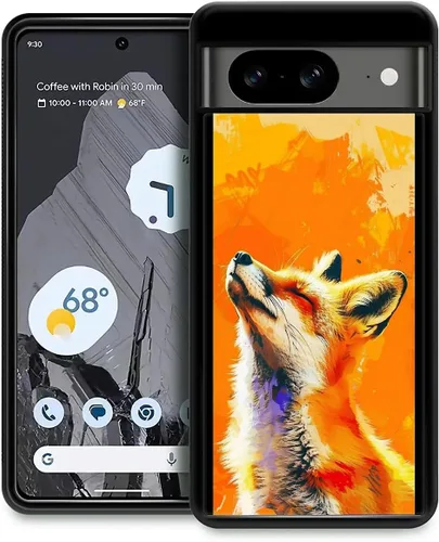 Vista 112 de Compatible con Google Pixel 4A 5G Mobile Case Creative Acrylic Panel trasero Silicona Protección Grip especialmente diseñado para Google Pixel 4A 5G