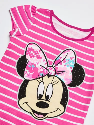 Vista 3 de Disney camisetas de Minnie Mouse para niña (3 unidades)