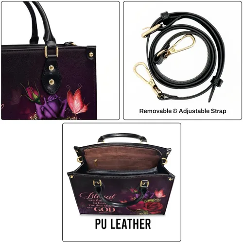 Vista 7 de Bolsos de Cuero Jesuspirit para Mujeres - Bolsos de Biblia, Bolso Religioso - Regalos Cristianos para Mujeres - Regalos del Día de la Madre