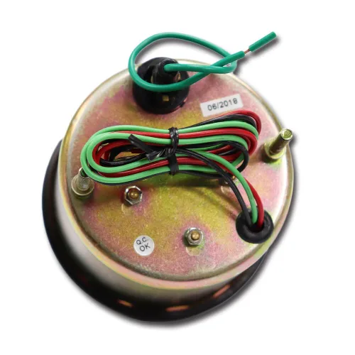Vista 5 de Motor Meter Racing Universal Diesel Engine 85mm 3-3/8" Tacómetro para Alternador Terminal W 4000 RPM Dial Negro en Salpicadero 12/24 Volt Esfera