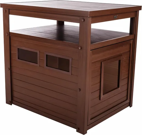 Vista 16 de Caja de aserrín/mesa auxiliar ECOFLEX Litter Loo., Espresso Negro