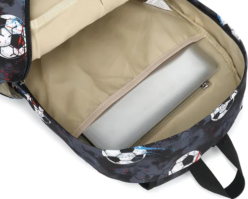 Vista 33 de CAMTOP - Conjunto de mochila y lonchera con estampados divertidos para niños de preescolar y primaria), Y0058-2