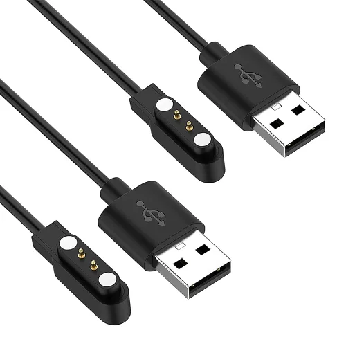 Vista 8 de Threeeggs Cargador compatible con el reloj inteligente TOZO S7 S6 S5 S4 S3 S2, cable de carga magnético para reloj inteligente Letsfit Willful YAMAY