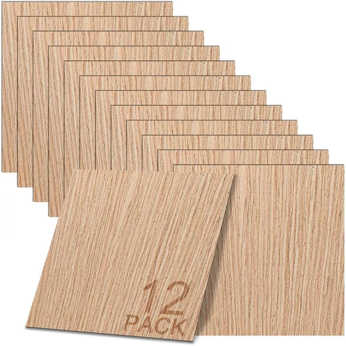 Vista 42 de GSCIT Club - Bandas de borde de chapa de roble rojo, rollo de 3/4 de pulgada x 10 pies, prepegadas, flexibles, bandas de cinta de madera real