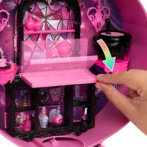 Vista 5 de Monster High Juego de revelación de pociones con muñeca Draculaura