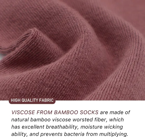 Vista 3 de SERISIMPLE Calcetines finos de bambú para mujer, ligeros, por encima del tobillo, calcetines de vestir casuales para damas, botín, pantalones, 5