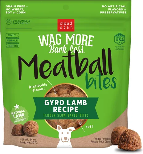Vista 11 de Wag More Bark Less - Golosinas suaves para perros, pollo barbacoa, bolsa