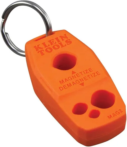 Vista 4 de Klein Tools MAG2 Desmagnetizador / Magnetizador para puntas de destornillador y brocas, hace herramientas magnéticas, mejoras para el hogar, imán