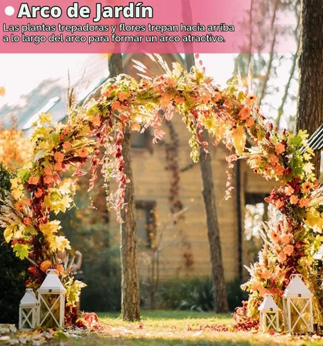 Vista 8 de Queension Arco de boda extragrande para ceremonia de 8.5 pies de ancho y 7.4 pies de alto para gran espacio, soporte de telón de fondo de arcos