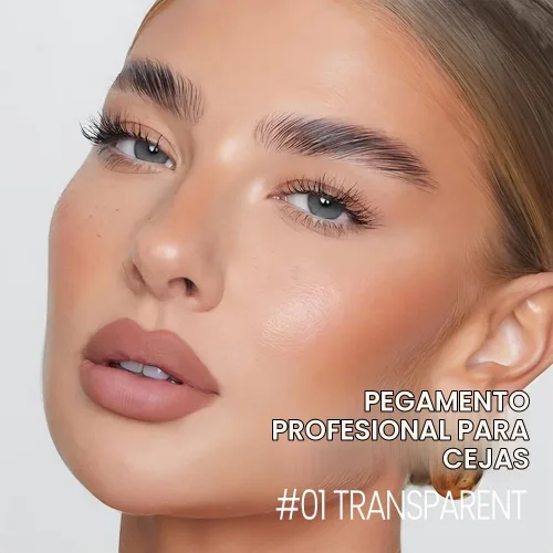 Vista 2 de Kaely PEGAMENTO PARA CEJAS PROFESIONAL, Gel para cejas transparente, Máscara para cejas resistente al agua, gel para cejas a prueba de agua A-01