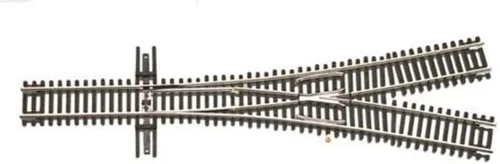 Vista 2 de N Code 55 Níquel Plata 2.5 Wye Turnout Atlas Trenes