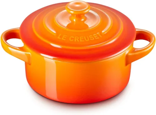 Vista 21 de Le Creuset Mini Cocotte redonda de gres, 237 ml, alcachofa