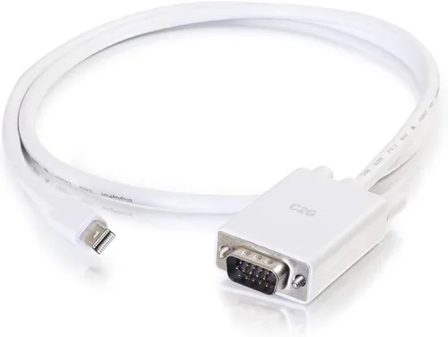 Vista 7 de C2G Mini Display Port Adapter, Display Port to DVI, Macho a Macho, Negro, 3 Pies (3.0 ft), Cables to Go 54334