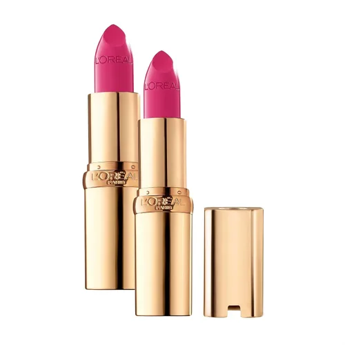 Vista 15 de L'Oreal Paris - Lápiz labial Colour Riche Original cremoso, hidratante con acabado satinado, 840 Nature's Blush, 1 unidad