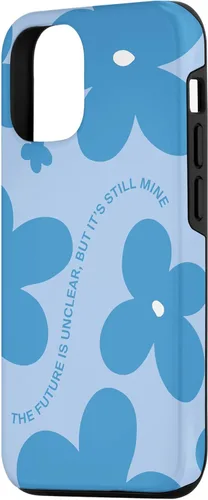 Vista 2 de iPhone 12/12 Pro The Summer I Turned Pretty - Vintage Daisy - Funda azul
