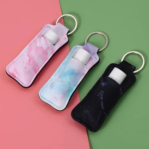 Vista 17 de COOKOOKY Chapstick - Llavero con clip para bálsamo labial