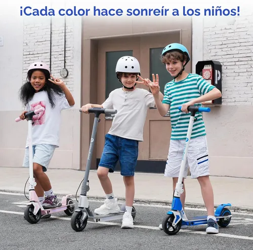 Vista 6 de isinwheel S4 Kids Electric Scooter, 200W Foldable, Ages 6-14, 3 Speeds