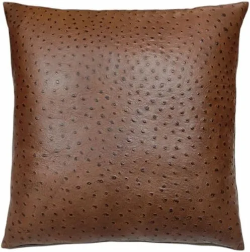 Vista 123 de Funda de almohada de piel de cordero – Funda de cojín decorativa para sofá – Fundas para sala de estar y dormitorio, 22 x 22 pulgadas – Paquete de 2
