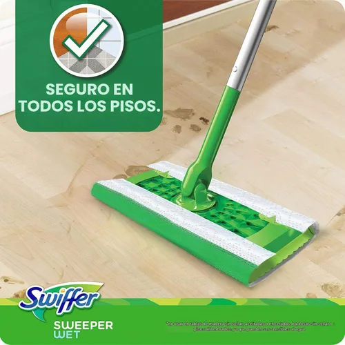 Vista 6 de Swiffer Sweeper - Recambio de paño húmedo, color blanco, 64