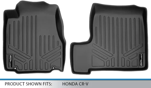 Vista 4 de MAXLINER Juego de alfombrillas de primera fila para Honda CR-V 2007-2011