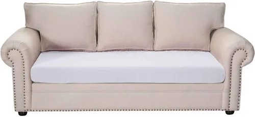 Vista 28 de MBROS Funda de cojín elástica para sofá de 2 cojines, protector de muebles de 1 pieza, funda de cojín para sofá, funda de cojín, color negro