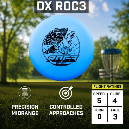 Vista 5 de Innova Disc Golf juego para principiantes –Los colores pueden variar 160-180 g – Putter de golf de disco, driver de golf de disco, rango medio