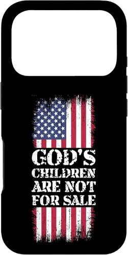 Vista 30 de God's Children are Not for Sale Funny Quote God's Children Case for iPhone 17