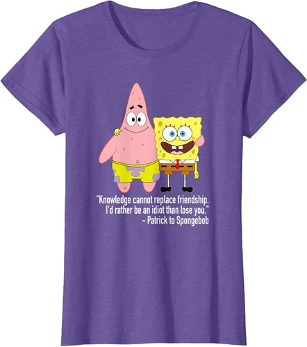 Vista 21 de Mademark x SpongeBob SquarePants - Patrick & SpongeBob - Camiseta de la amistad Asfalto