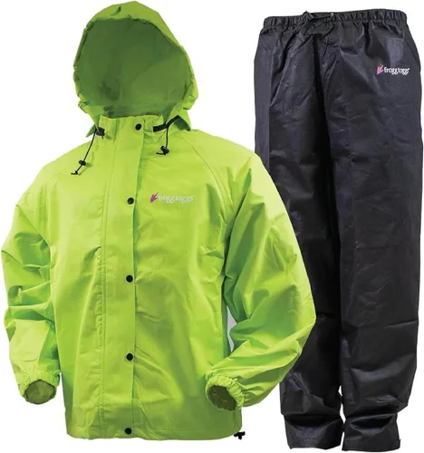 Vista 13 de FROGG TOGGS Traje de lluvia clásico multiusos transpirable impermeable para mujer Negro