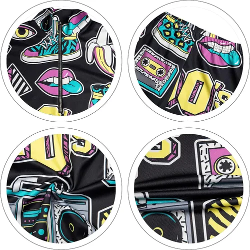 Vista 2 de EOSIEDUR Conjunto casual de 2 piezas para mujer, sudadera con capucha y pantalones deportivos