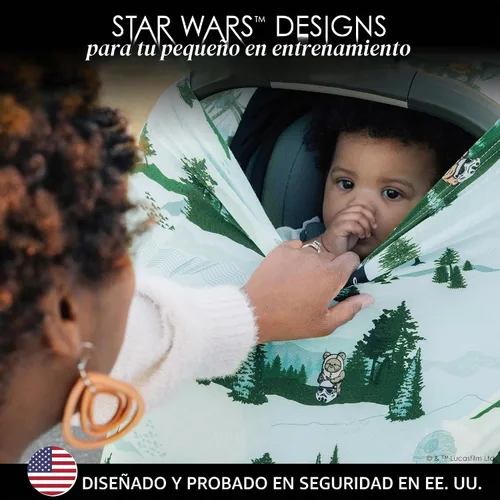 Vista 6 de Milk Snob Star Wars - Funda original 5 en 1 - Funda de lactancia para Escapar de Endor