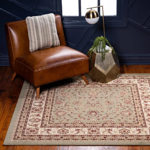 Vista 53 de Unique Loom - Colección Voyage - Alfombra tradicional oriental clásica de diseño intrincado