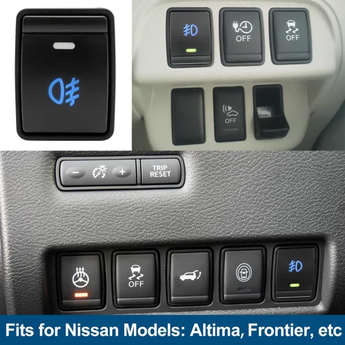 Vista 3 de Arnés de cableado de luz antiniebla H11 H8 para Nissan Altima Frontier Versa Sentra Rouge 2014-2023 con kit de interruptor de encendido/apagado