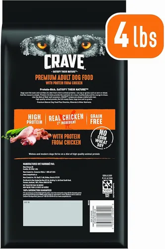Vista 2 de Crave Comida con proteína para perros, libre de granos, adulto
