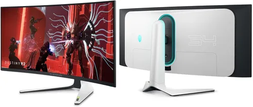 Vista 13 de Alienware - Monitor curvado para juegos Quantom Dot-OLED AW3423DW de 34.18 pulgadas, 3440 x 1440 píxeles a 175 Hz, curvatura 1800R, verdadero 0.1 ms
