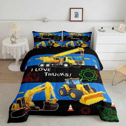Vista 17 de Feelyou Juego de ropa de cama de sirena suave para niños y niñas, juego de edredón de escamas de peces oceánicos, tamaño individual, edredón