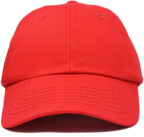 Vista 16 de DALIX Gorra plana de algodón, color marrón, náutico, rosa, rojo o blanco, para niños o jóvenes