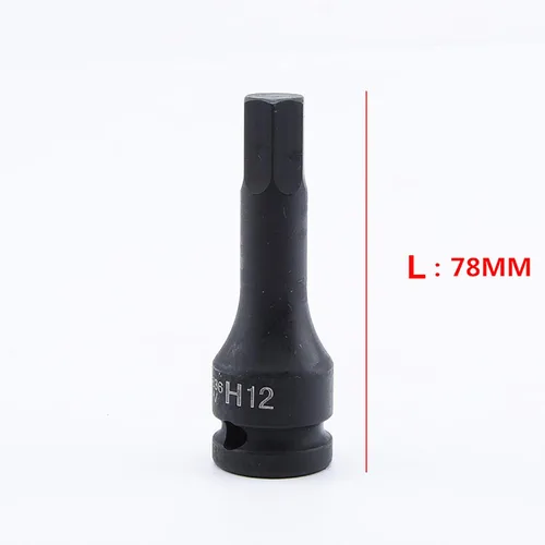 Vista 2 de Herramienta de toma de impacto hexagonal de 1/2" - Estuche de almacenamiento mejorado, 1 pieza - H4