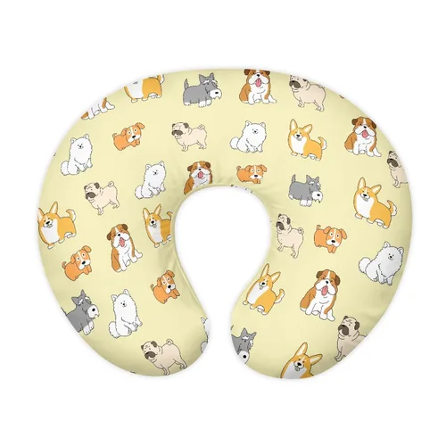 Vista 8 de Forchrinse Funda de almohada de lactancia con delfín azul para niñas, funda de almohada de lactancia para madres que amamantan, fácil de cuidar