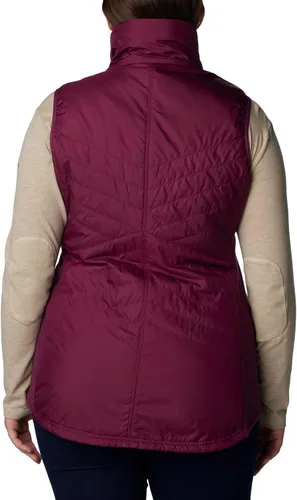 Vista 8 de Columbia Chaleco largo Mix It Around para mujer, Marionberry, XS