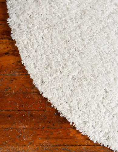 Vista 168 de Unique Loom Colección Davos Shag - Alfombra Lino