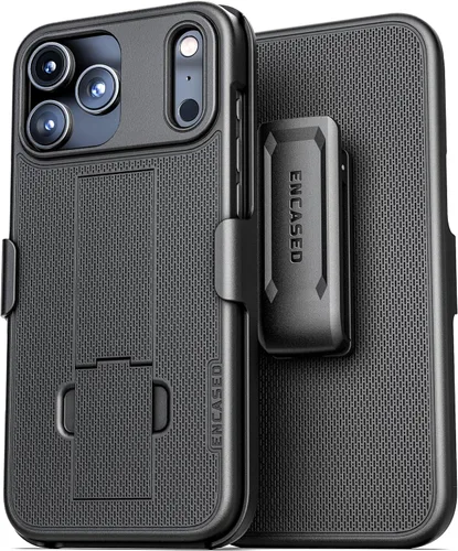 Vista 17 de Encased Funda para cinturón iPhone 11 con clip (Serie DuraClip) Funda ultradelgada con funda (Negro)
