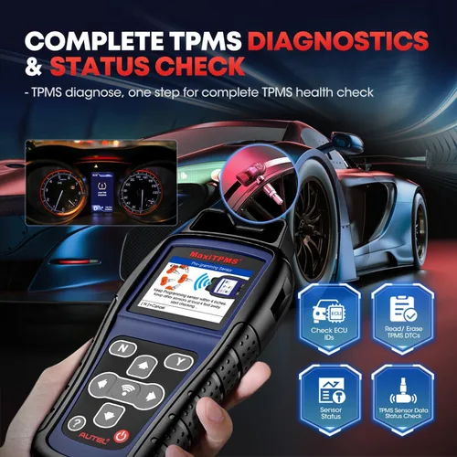 Vista 6 de Herramienta de programación Autel MaxiTPMS TS501 PRO TPMS, 2026 igual que TS508WF TS508